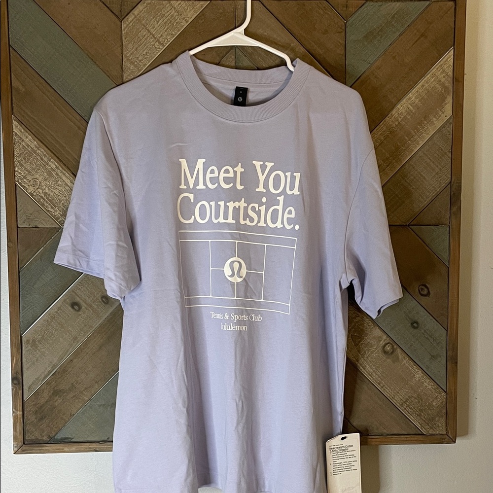 lululemon athletica Men's HEAVYWEIGHT COTTON T-SHIRT *GRAPHIC, size M